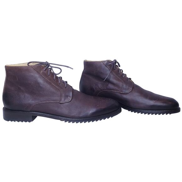 MARTIN DINGMAN COUNTRYWEAR Chukka Boots Brown Leather Men's Size 12 D - Picture 6 of 16